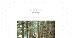 Desktop Screenshot of dianehuphotography.com